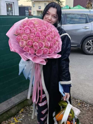 Delivered in Kiev 51 pink rose
