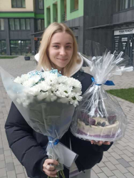 Доставили в Києві Торт "Ягідний бум"