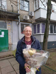 Доставили в Овруч Съедобный букет "Гурман"