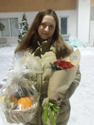 Delivered in Kiev Fruit basket "Little secret"