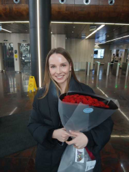 Доставили в Умане Европейский букет из 51 красной розы