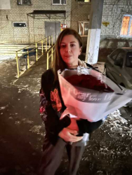 Delivered in Kiev European bouquet of 51 red roses