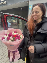 Заказать с доставкой - Букет тюльпанов "Новелла"