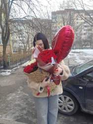 25 красных роз "Влюбленность" - от ProFlowers.ua