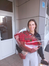 101 red roses - buy at flower shop ProFlowers.ua