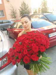 Order with delivery - 151 red roses