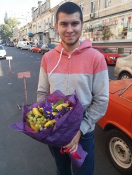 Букет "Банановий" - купити в квітковому магазині ProFlowers.ua