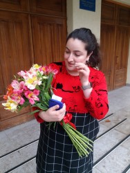 Buy with delivery - Bouquet of alstroemerias "Wonderful mood!"