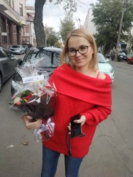 Клубничный букет "Люблю тебя!" - купить в магазине цветов ProFlowers.ua