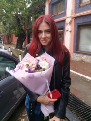 Букет с орхидеями "Нежность" - быстрая доставка от ProFlowers.ua