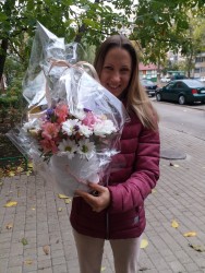 Коробка "Польова свіжість" - купити в квітковому магазині ProFlowers.ua