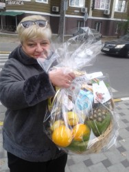 Order with delivery - Basket "Sweet evening"