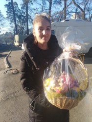 Корзина фруктов «Фруктовый аромат» - купить в магазине цветов ProFlowers.ua