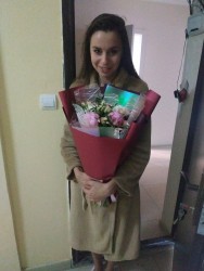 Delivery in Ukraine - Bouquet of flowers "Gentle compliment"
