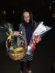 Fruit basket "Early morning" - fast delivery from ProFlowers.ua