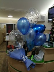 Delivery in Ukraine - Balloons "Blue Sky"