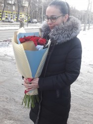 Букет троянд"Стильний" - від ProFlowers.ua