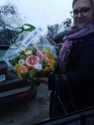 Delivery in Ukraine -  Fruit Bouquet "Rich Taste"