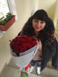 Order with delivery - Bouquet of roses "Stylish"