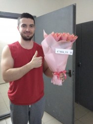 Букет тюльпанів "Рожева мрія" - швидка доставка з ProFlowers.ua
