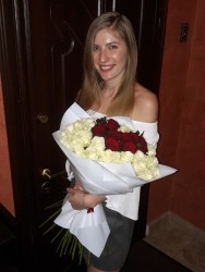 Букет роз "Влюбленный взгляд" - купить в магазине цветов ProFlowers.ua