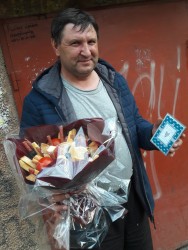 М'ясний букет "Дорогому чоловікові!" - купити в квітковому магазині ProFlowers.ua