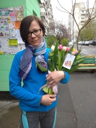 51 різнокольоровй тюльпан - від ProFlowers.ua