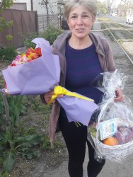 Delivery in Ukraine -  Easter basket "Festive"