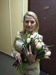 51 різнокольоровй тюльпан - купити в квітковому магазині ProFlowers.ua