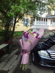 Весенний букет "Сладкий вечер" - купить в магазине цветов ProFlowers.ua