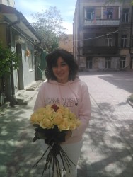 Доставка по Украине - Букет роз "Единственная!"