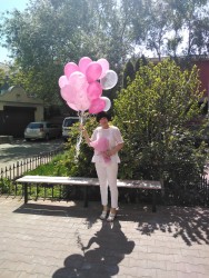 Мікс повітряних кульок "Для коханої" - купити в квітковому магазині ProFlowers.ua