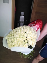 Snow-white bouquet "For the Goddess!" - order in ProFlowers.ua