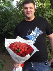 Букет троянд "Солодкий смак" - швидка доставка з ProFlowers.ua
