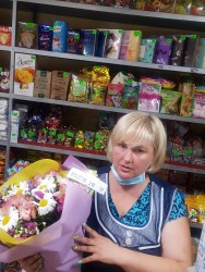 Delivery in Ukraine - Bouquet of flowers "Chamomile field"