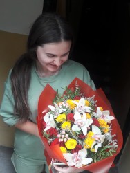 Order with delivery - Bouquet of flowers "For beloved"