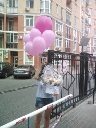 Order with delivery -  Balloons "For the girl"