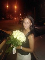 25 білих троянд - замовити в ProFlowers.ua