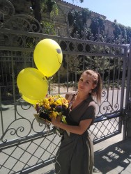 Delivery in Ukraine - Bouquet of wild flowers "Vivid colors"