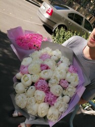 Delivery in Ukraine - Bouquet of peonies "The most tender"