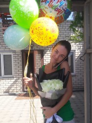 Delivery in Ukraine - Bouquet of roses "Style"