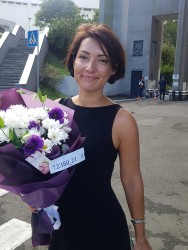 Delivery in Ukraine - Bouquet eustome "Lilac fog"