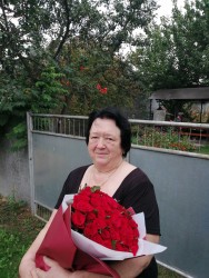 Доставка по Украине - Букет роз"Современный"