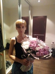 Букет хризантем "Лиловые мечты" - купить в магазине цветов ProFlowers.ua