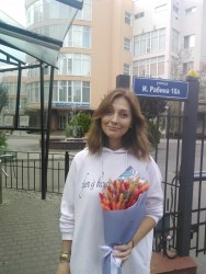 Доставка по Україні - Літній букет квітів з лаванди