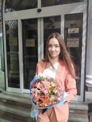 Delivery in Ukraine - Bouquet "Blooming gardens"