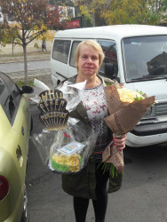 Delivery in Ukraine -  Candles for cake "Happy Birthday"