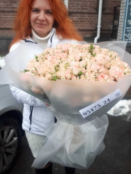 Delivery in Ukraine - Bouquet "Cappuccino"