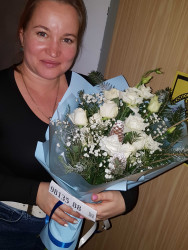 Delivery in Ukraine - Bouquet "First Snow"