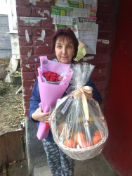 Buy with delivery - Fruit basket "With all my heart!"